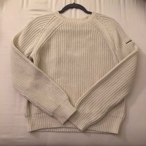 Tommy Hilfiger White Knit Sweater